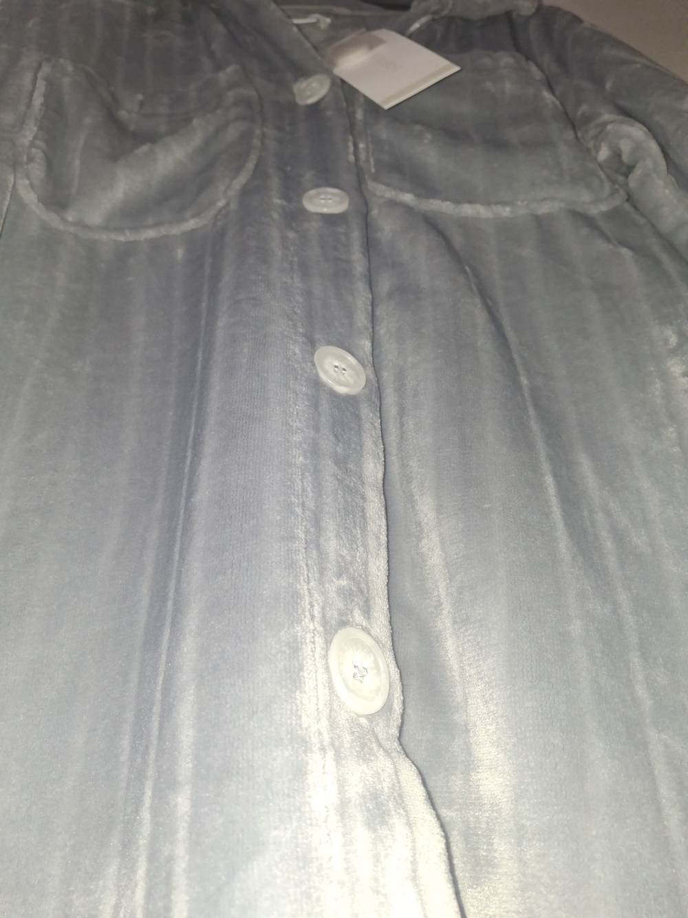 Softies Button Down Embossed Shacket In Size Small With Tags - Picture 5 of 6